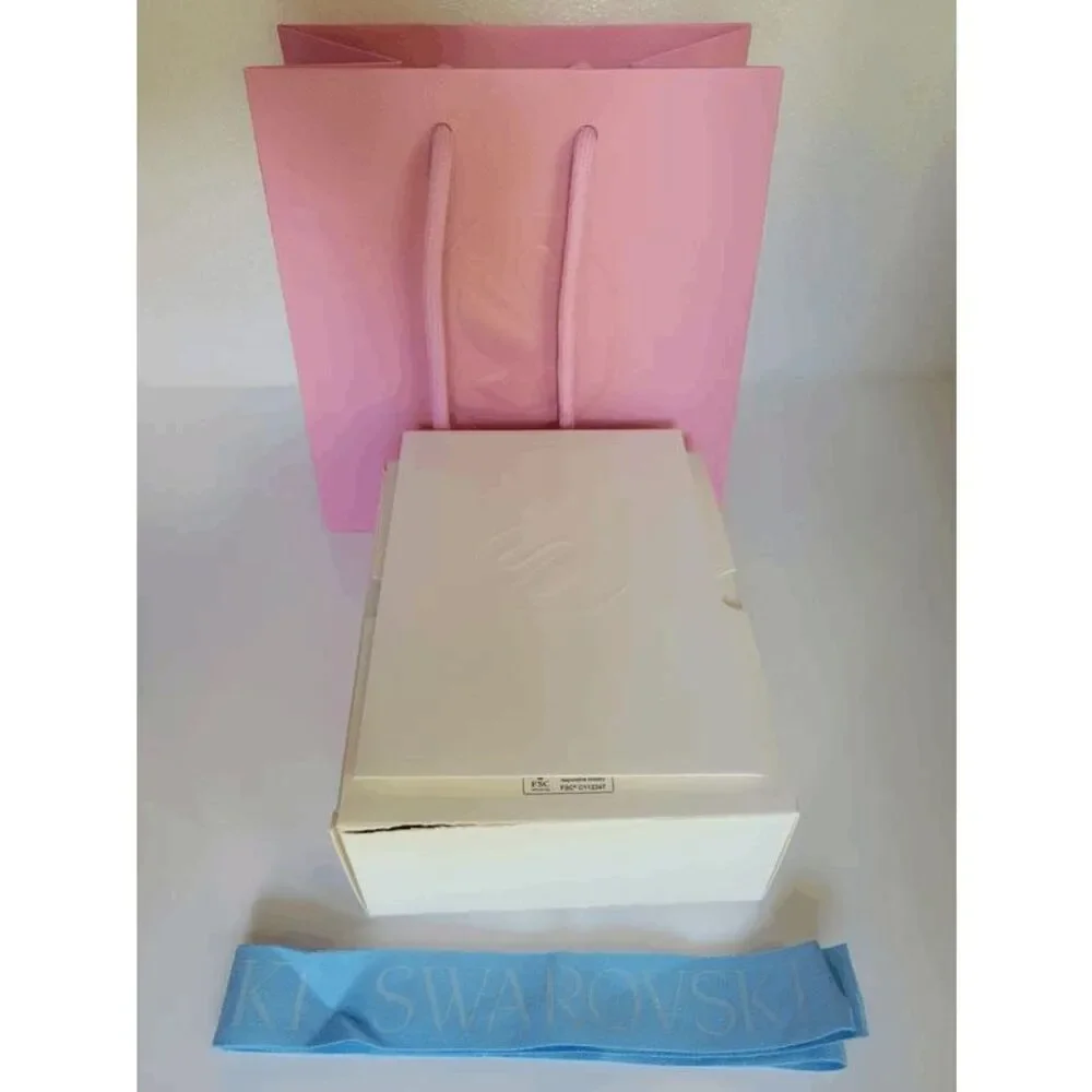 🦢 SWAROVSKI Jewelry Authentic EMPTY Box Packaging